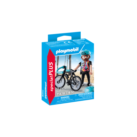 Playmobil-FIGURINA CICLISTUL PAUL Playmobil - 1